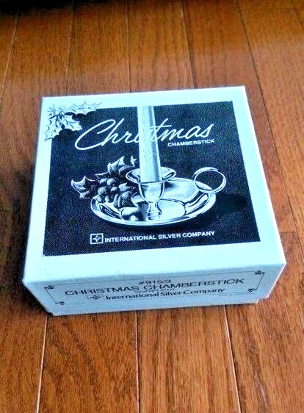 International Silver Company Christmas Chamberstick #915/3